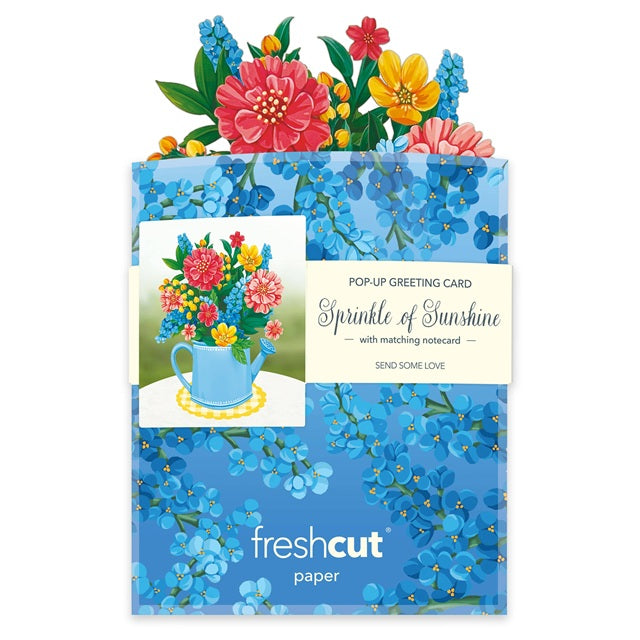 FreshCut Paper Pop Up Mini Sprinkle of Sunshine 3D Greeting Card