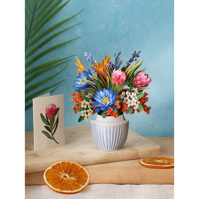 Mini Tropical Paradise (10 Pop-up Greeting Cards)