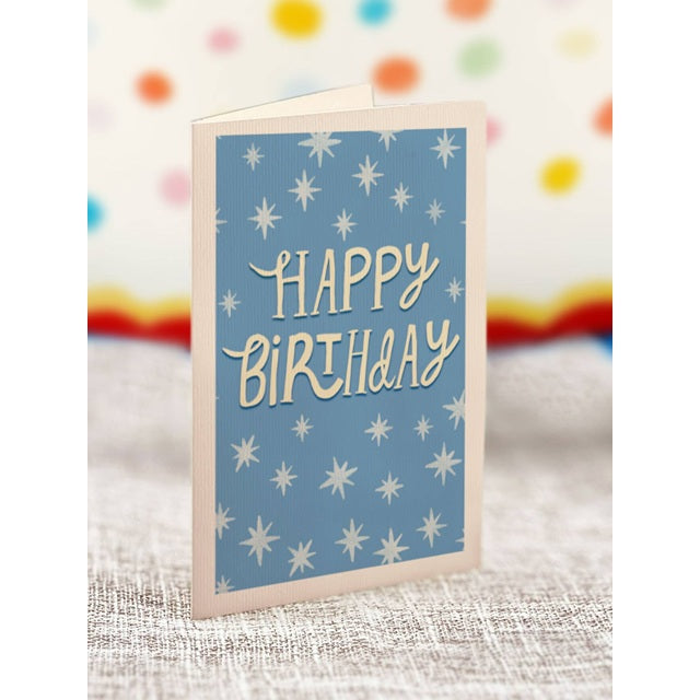 FreshCut Paper Pop Up Mini Confetti Birthday Cake 3D Greeting Card