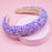 Chunky Padded Sparkly Headband, Assorted Colors