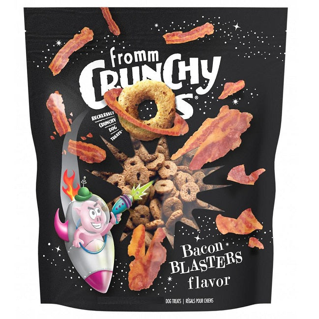 Fromm Crunchy Os Bacon Blasters Flavor Treats 6 oz.