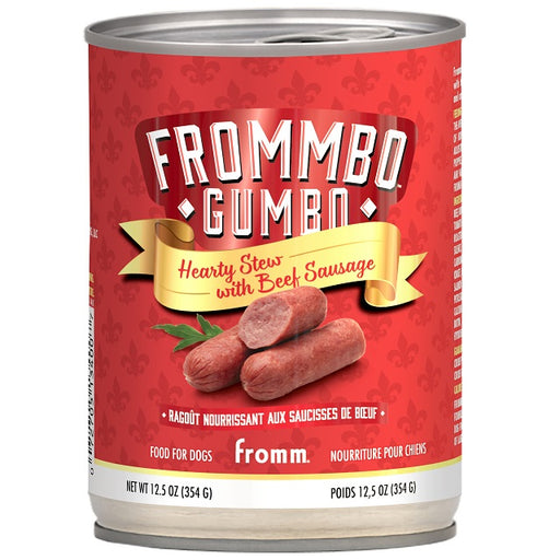 Frommbo™ Gumbo Hearty Stew with Beef Sausage Food for Dogs