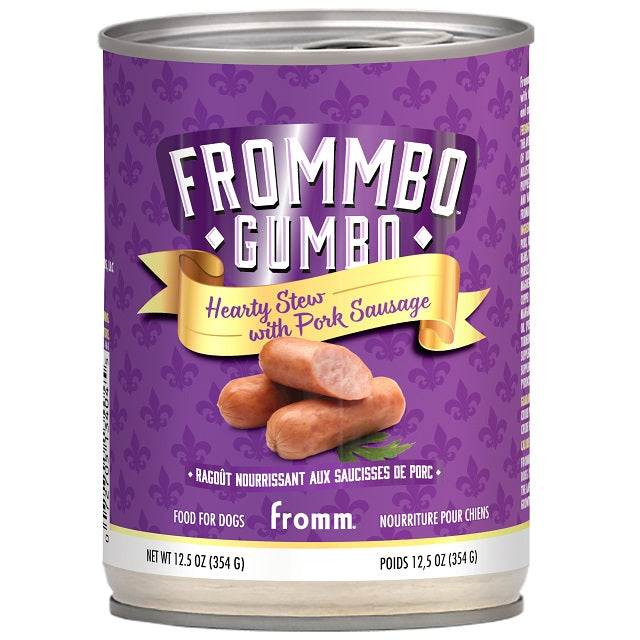 Frommbo™ Gumbo Hearty Stew with Pork Sausage Food for Dogs