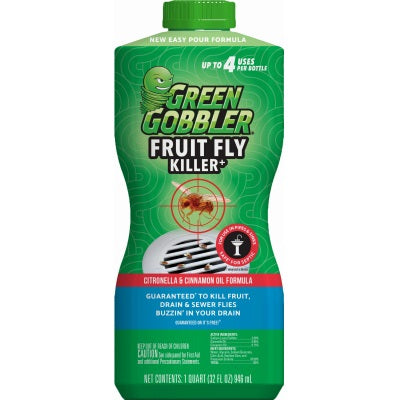 Green Gobbler Fruit Fly Killer Gel, 32-oz