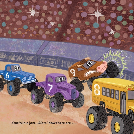 10 Little Monster Trucks Book