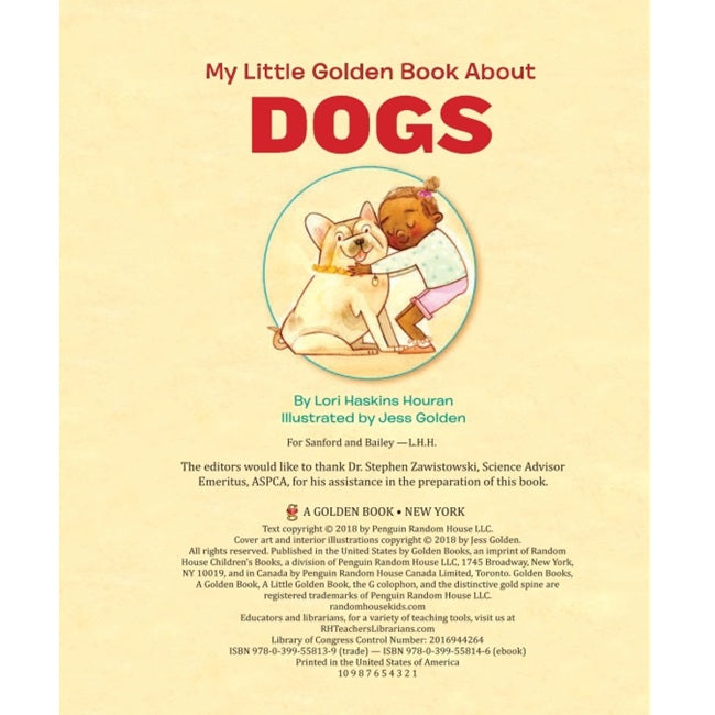 My Little Golden Book About Dogs