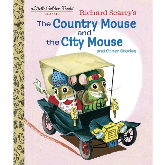The Country Mouse and the City Mouse Little Golden Book