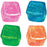 Fun Doh Glow in the Dark Squishy Sparkle Cube, Assorted Colors