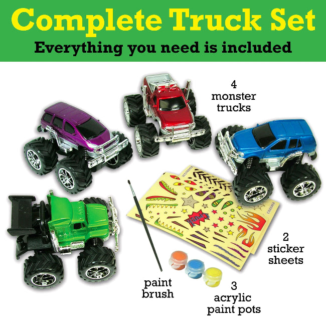 Creativity for Kids Monster Trucks Custom Shop