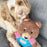FuzzYard Fuzz Bear Plush Dog Toy, Large