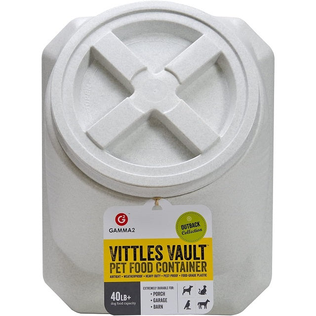 Gamma2 Vittles Vault Stackable Pet Food Container 40 lb.
