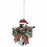 Featherd Friends Bird on Bell Ornament, Assorted