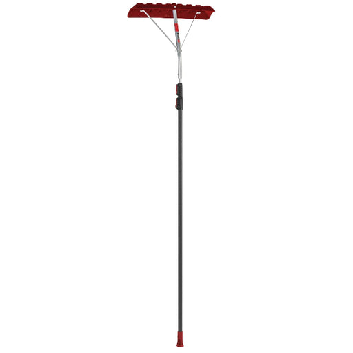 Garant 24 in. Poly Roof Rake with 16.5 ft. Telescopic Aluminum Handle GPRR24T