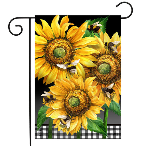 Briarwood Lane Buzzing Sunflowers Garden Flag