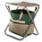 Folding Garden Chair with Detachable Tote Bag