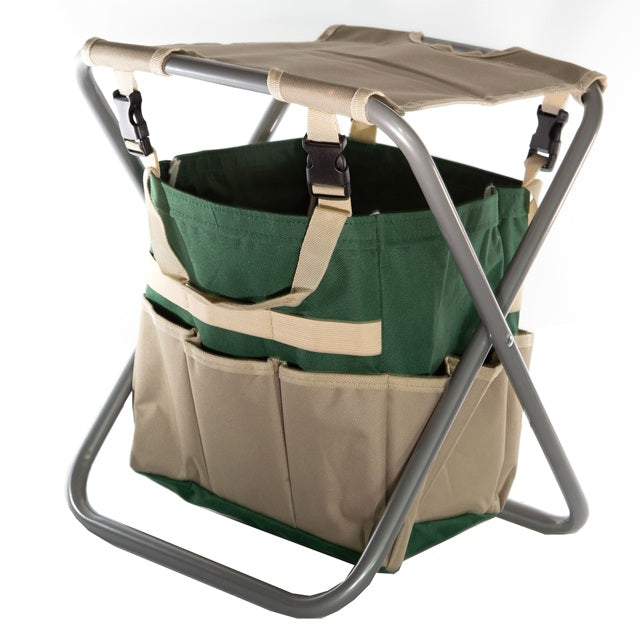 Folding Garden Chair with Detachable Tote Bag