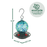 EcoCycle™ Garden Globe Handblown Recycled Glass Hummingbird Feeder
