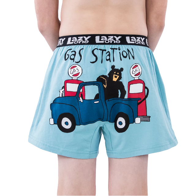 LazyOne Gas Station Kid Boxer