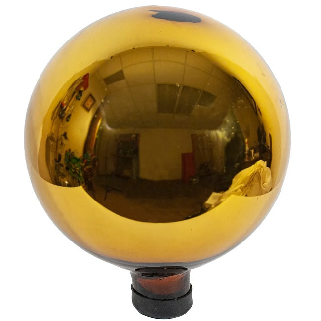 Echo Valley 10 in. Gazing Globe Gold