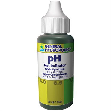 General Hydroponics® pH Test Kit Indicator - 1oz