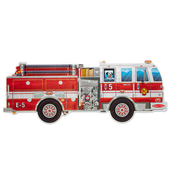 Melissa & Doug Giant Fire Truck 24pcs Floor Puzzle