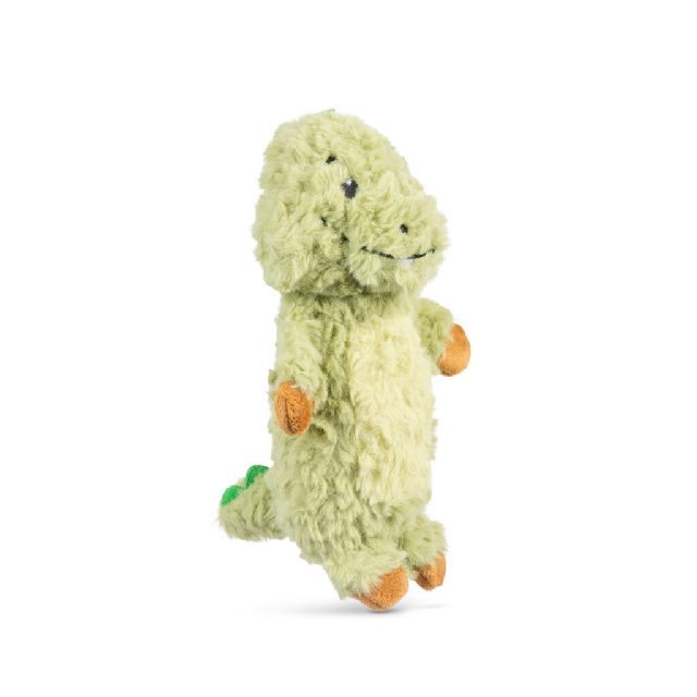 Growl Shaggiez Giggles the Gator Plush Dog Toy