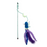 Quirky Kitty Glowing Forest Firefly Wand Cat Toy with Catnip