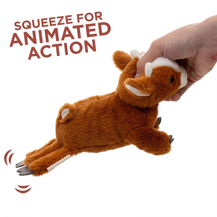 Territory Goat Moving Plush Dog Toy