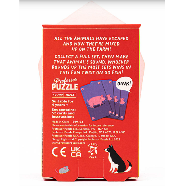 Go Farm Card Game by Professor Puzzle