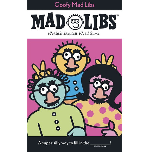 Goofy Mad Libs Word Game Activity Book