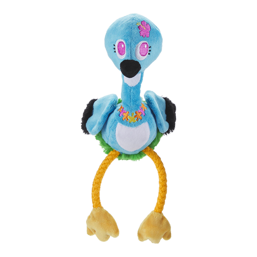 Bark Ani the Nene Goose Hawaiian Bird Blue Plush Dog Toy