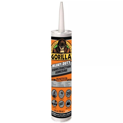 Gorilla Heavy Duty Construction Adhesive 9 oz. Cartridge
