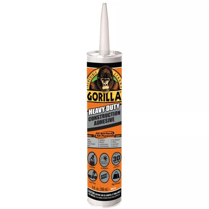 Gorilla Heavy Duty Construction Adhesive 9 oz. Cartridge