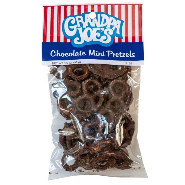 Grandpa Joe's Chocolate Covered Mini Pretzels 3.5 oz.