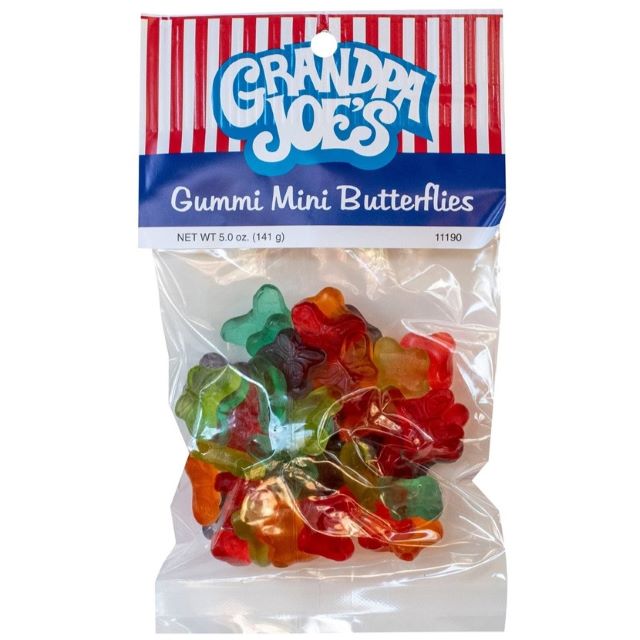 Grandpa Joe's Gummi Mini Butterflies 5 oz.