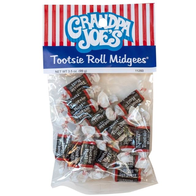 Grandpa Joe's Tootsie Roll Midgees 3 oz.