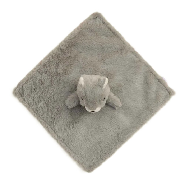 Gray Squirrel Lovey Blanket Warmies