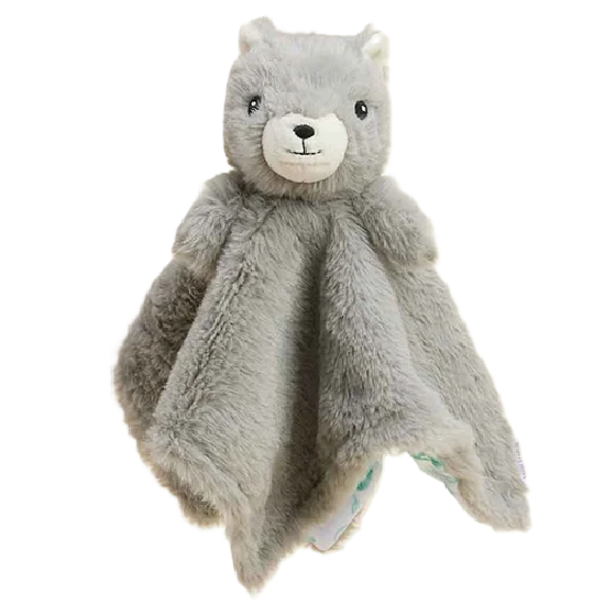 Gray Squirrel Lovey Blanket Warmies