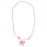 Great Pretenders Boutique Holo Pink Crystal Necklace