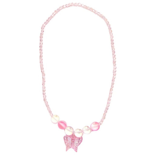 Great Pretenders Boutique Holo Pink Crystal Necklace