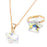 Boutique Holographic Star 2 Piece Necklace & Earrings or Necklace & Ring Set, Assorted