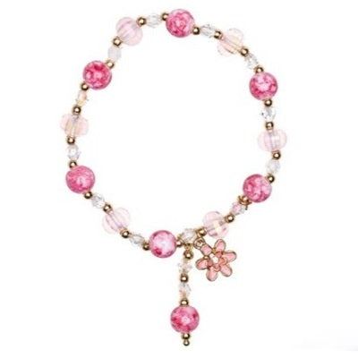 Boutique Pink Crystal Bracelet, Assorted