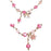 Boutique Pink Crystal Necklace, Assorted