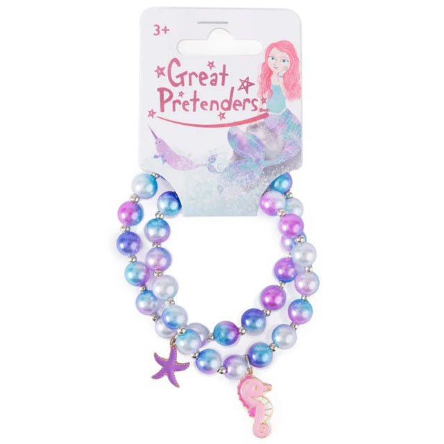 Great Pretenders Classic Mermaid Mist 2-Piece Bracelet Set