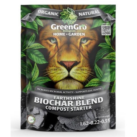 bio gro potting mix GreenGro Earthshine Biochar 5 lb