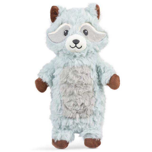 Growl Shaggiez Rocky the Raccoon Plush Dog Toy