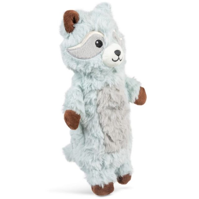Growl Shaggiez Rocky the Raccoon Plush Dog Toy