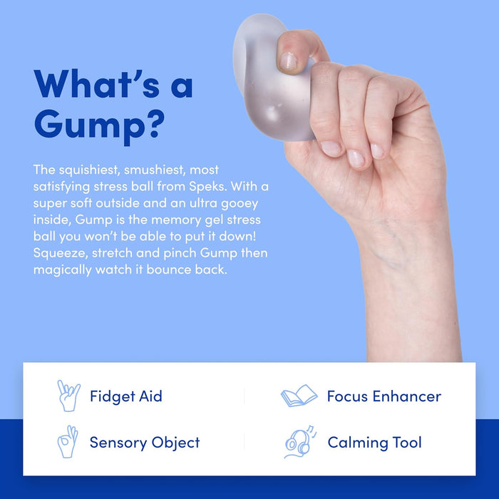 Gump Original Memory Gel Stress Ball - Algae