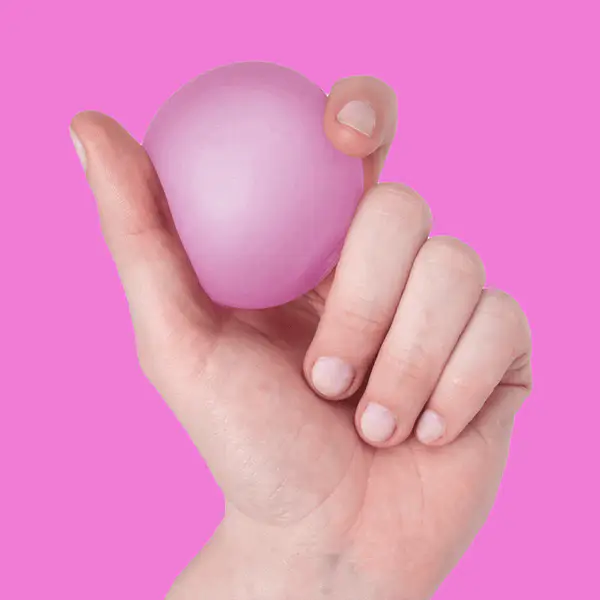 Gump Original Memory Gel Stress Ball - Moon Jelly