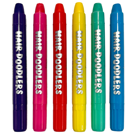 OOLY Hair Doodlers Hair Crayons - Set of 6